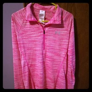 NWT Pink Under Armour Compression Top